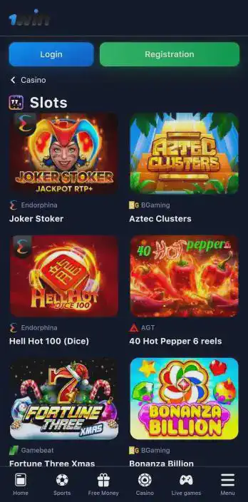 1win Slots