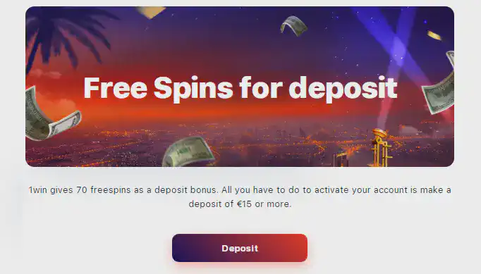 1win casino login
