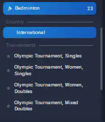 1win Badminton