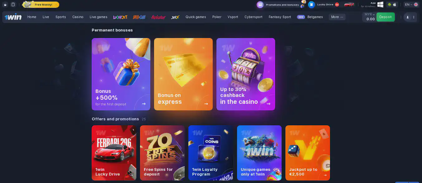 1win Bonus