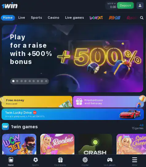 1win casino app
