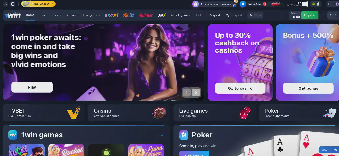 1win payment 