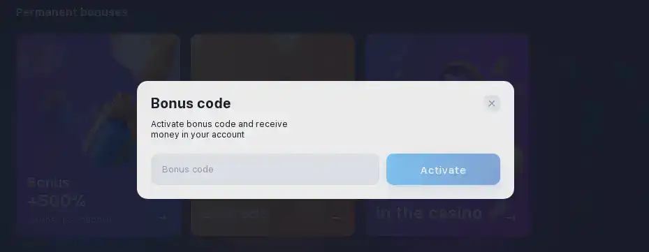 1win casino bonus