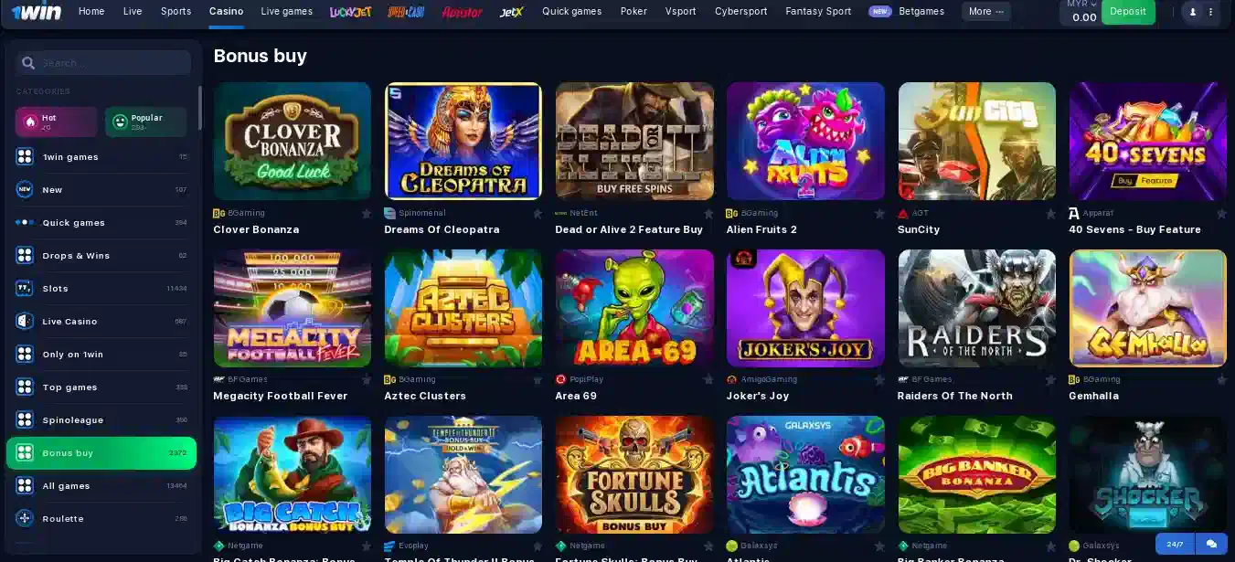 bonus buy slots